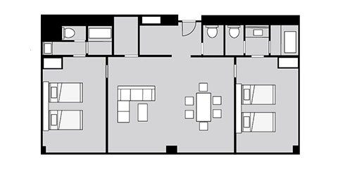 房間布局圖|那須高原美爵溫泉度假酒店【官方】